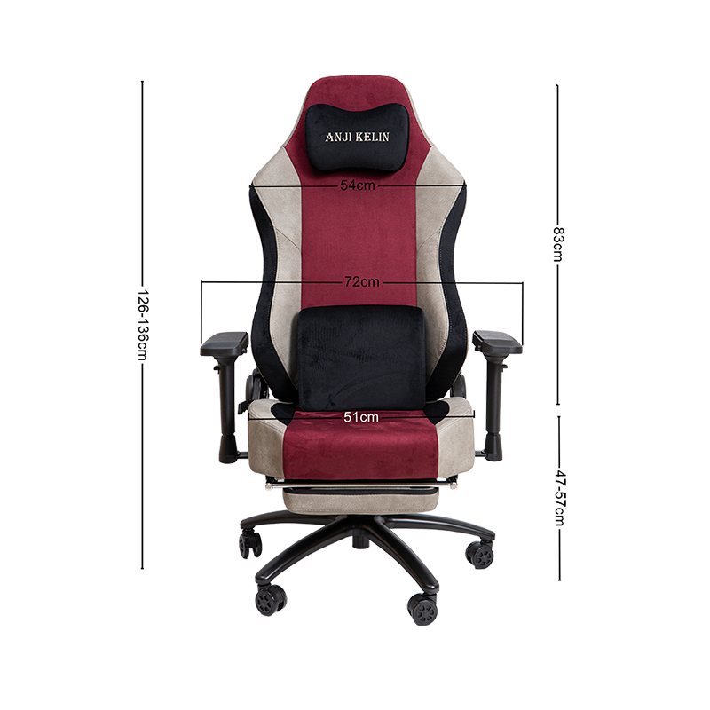 Modern enkel ergonomisk högklassig lyxspelstol